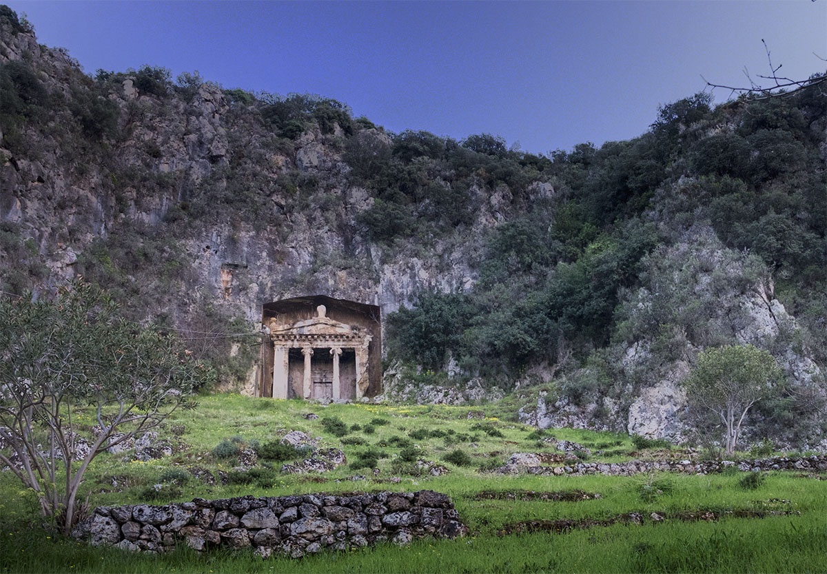 Tomb of Amynthas - Fethiye, Turkey
