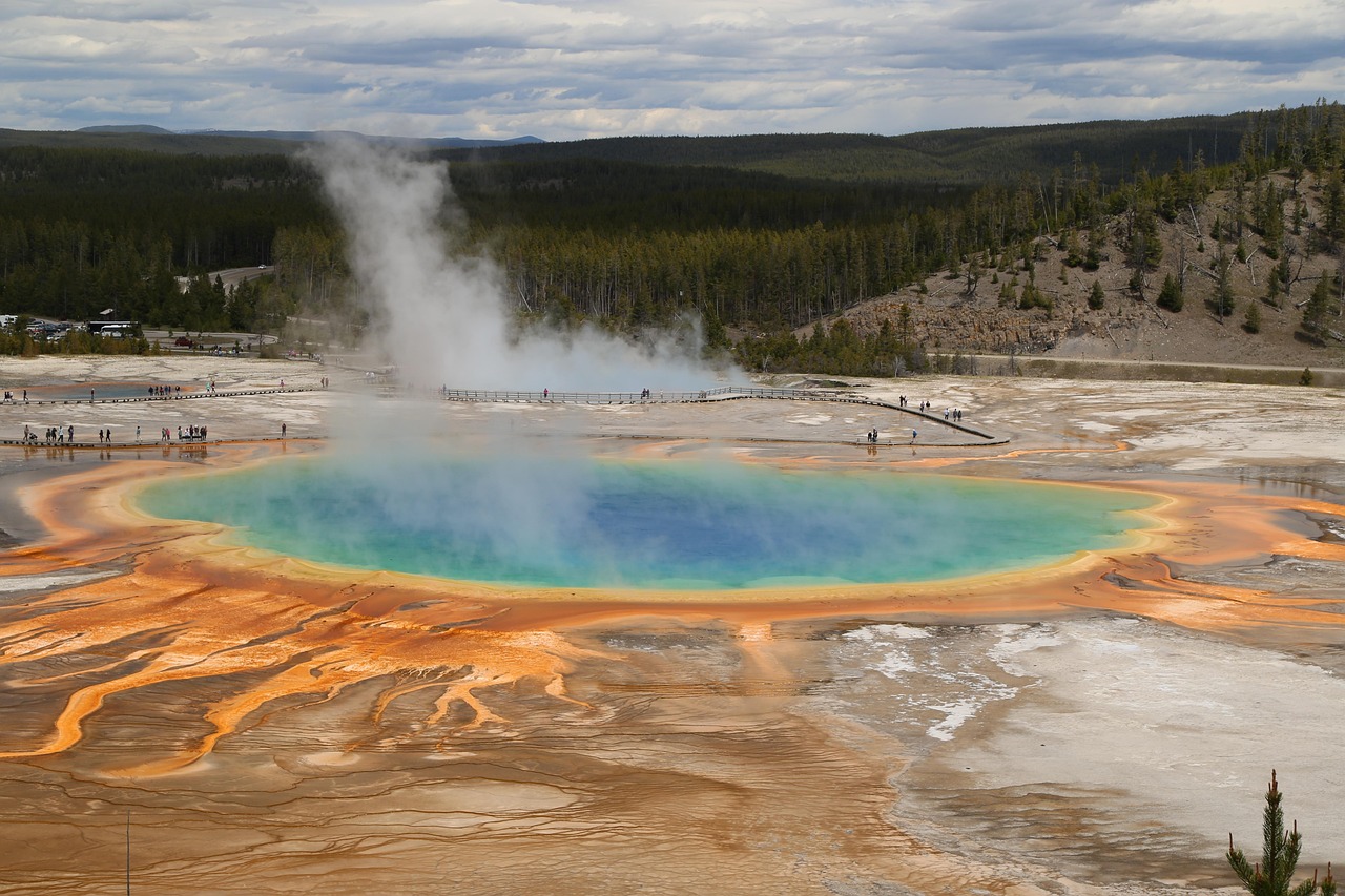 Summer bucket list ideas: travel - visiting a national park -  Yellowstone National Park, USA